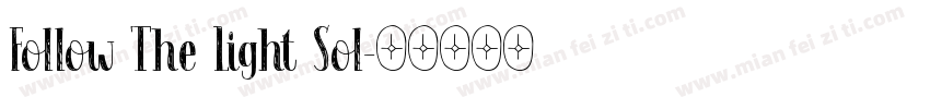 Follow The Light Sol字体转换